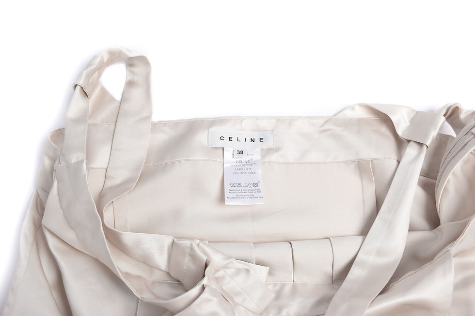 Thumbnail: Celine S/S2003 Silk Dress