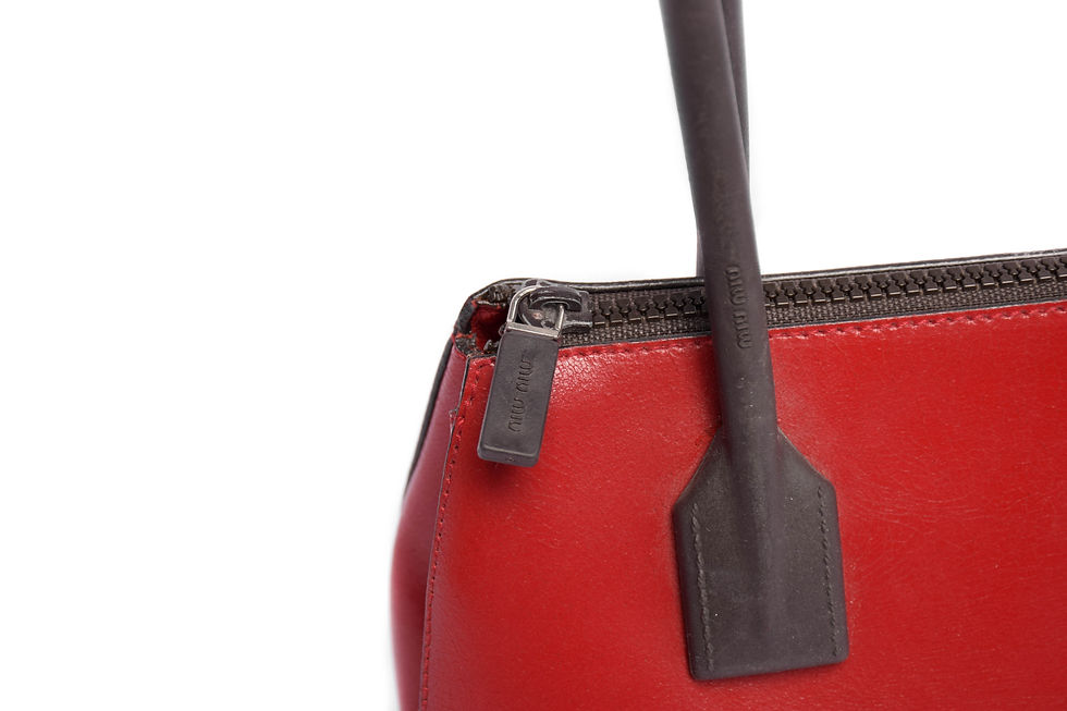 Thumbnail: Miu Miu F/W1999 Extra Long Handle Bag