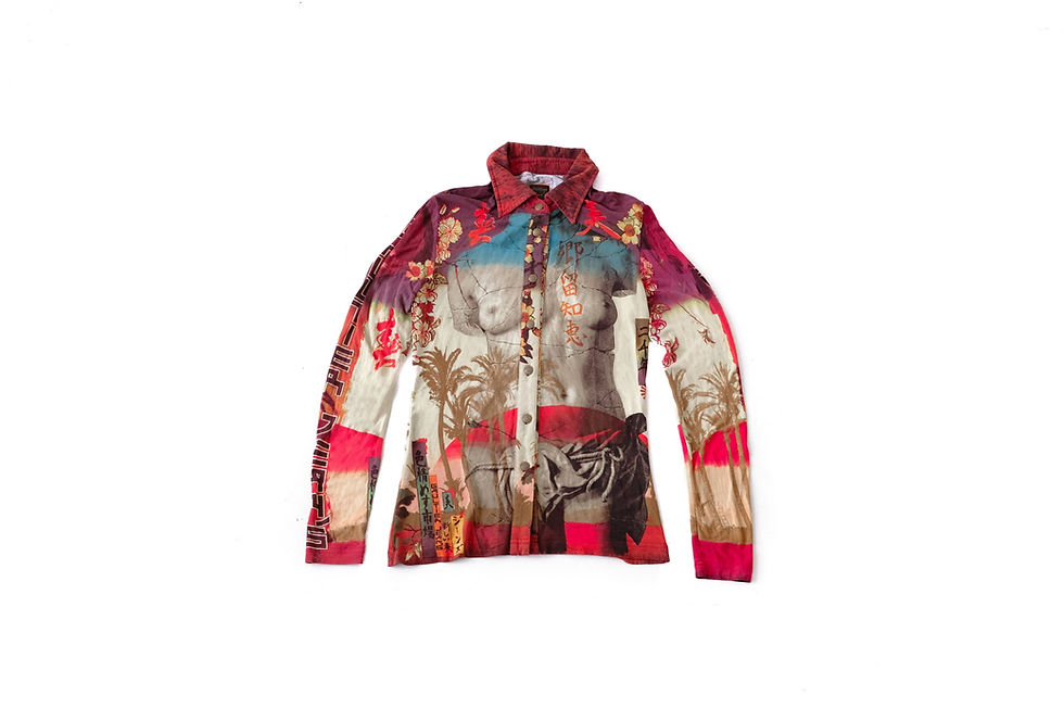 Thumbnail: Jean Paul Gaultier Sakura Sunset Shirt