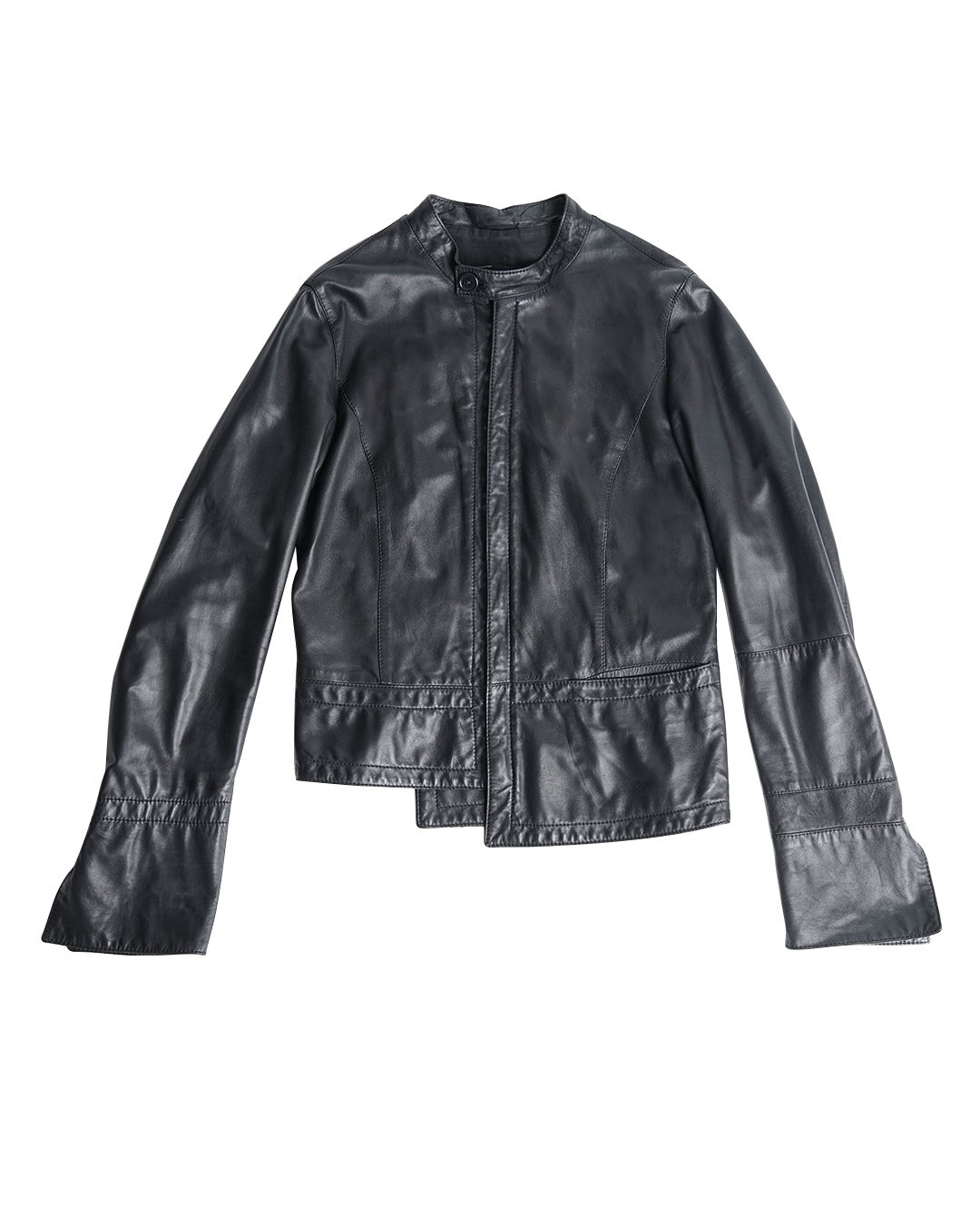 Dirk Bikkembergs Early 2000s Leather Jacket