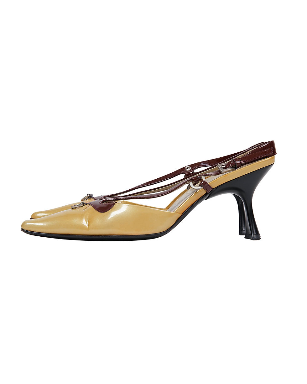 Thumbnail: Prada S/S2000 Patent Leather Heels