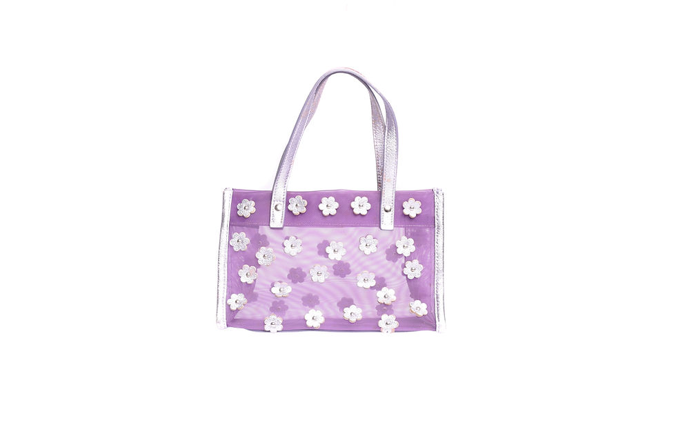 Thumbnail: Miu Miu Mesh Flower Extra Mini Bag
