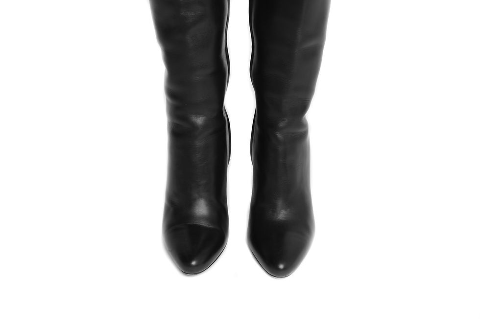 Thumbnail: Dior Mirror Wedges Knee Boots