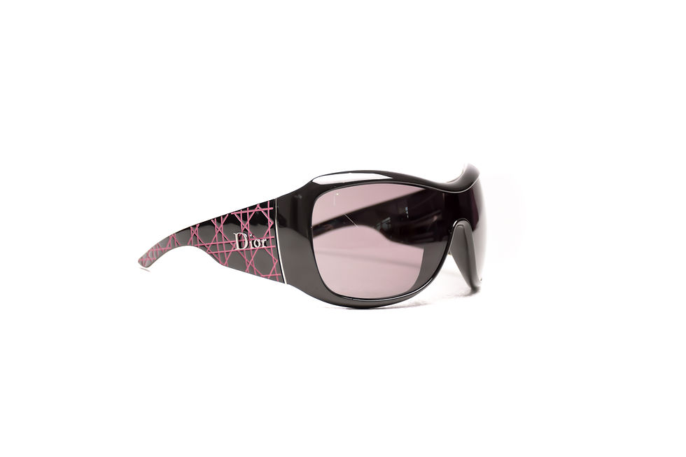 Thumbnail: Dior Cannage 1 in Black/Pink