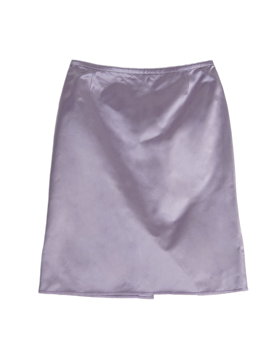 Miu Miu S/S1998 Purple Satin Midi Skirt