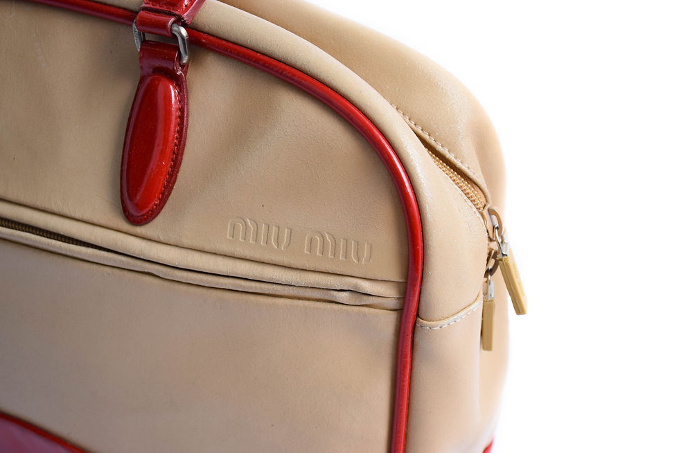 Thumbnail: Miu Miu F/W2000 Bowling Bag