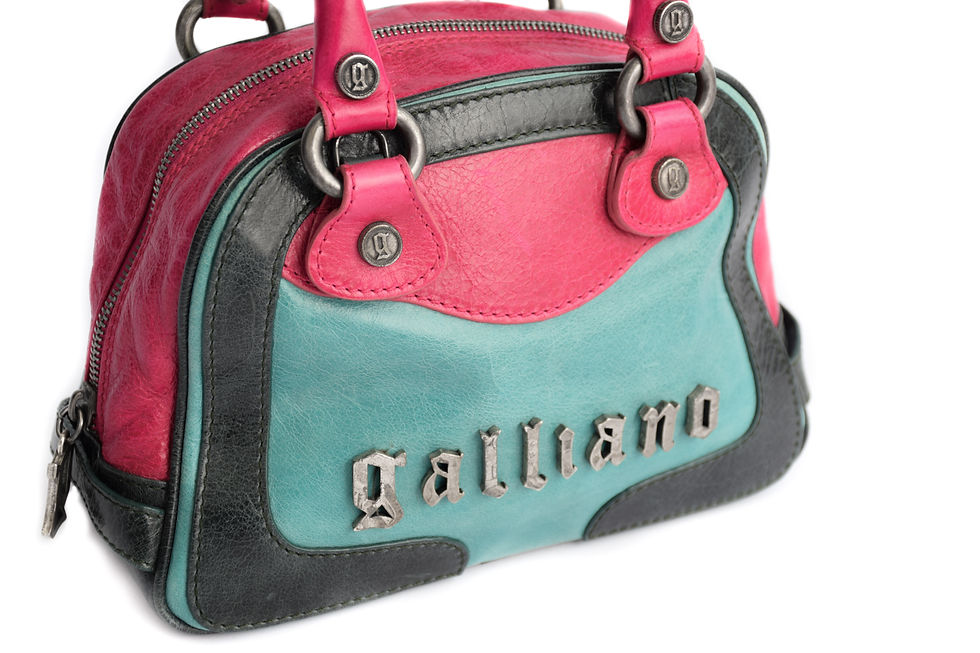Thumbnail: John Galliano 1990s Mini Leather Work Bag