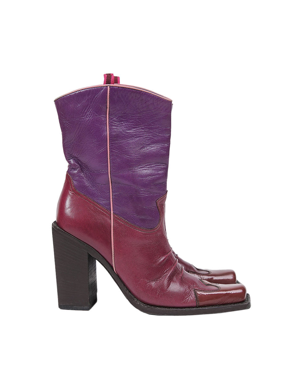Thumbnail: Miu Miu S/S1999 Cowboy Boots 