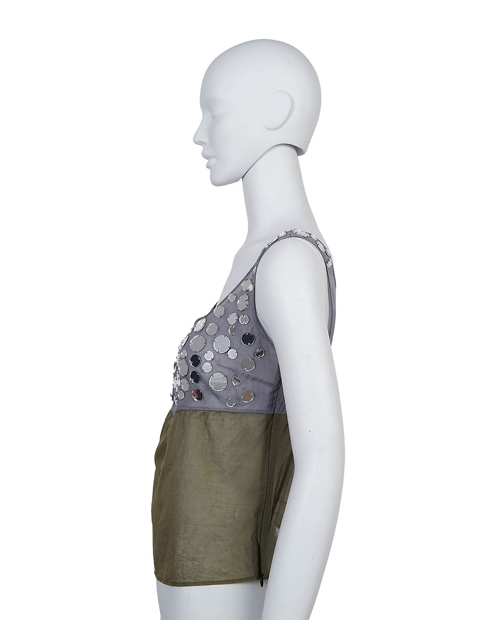 Thumbnail: Miu Miu S/S2005 Mirror Tank Top