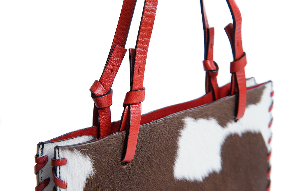 Thumbnail: Miu Miu S/S1998 Cowhide Tote Bag