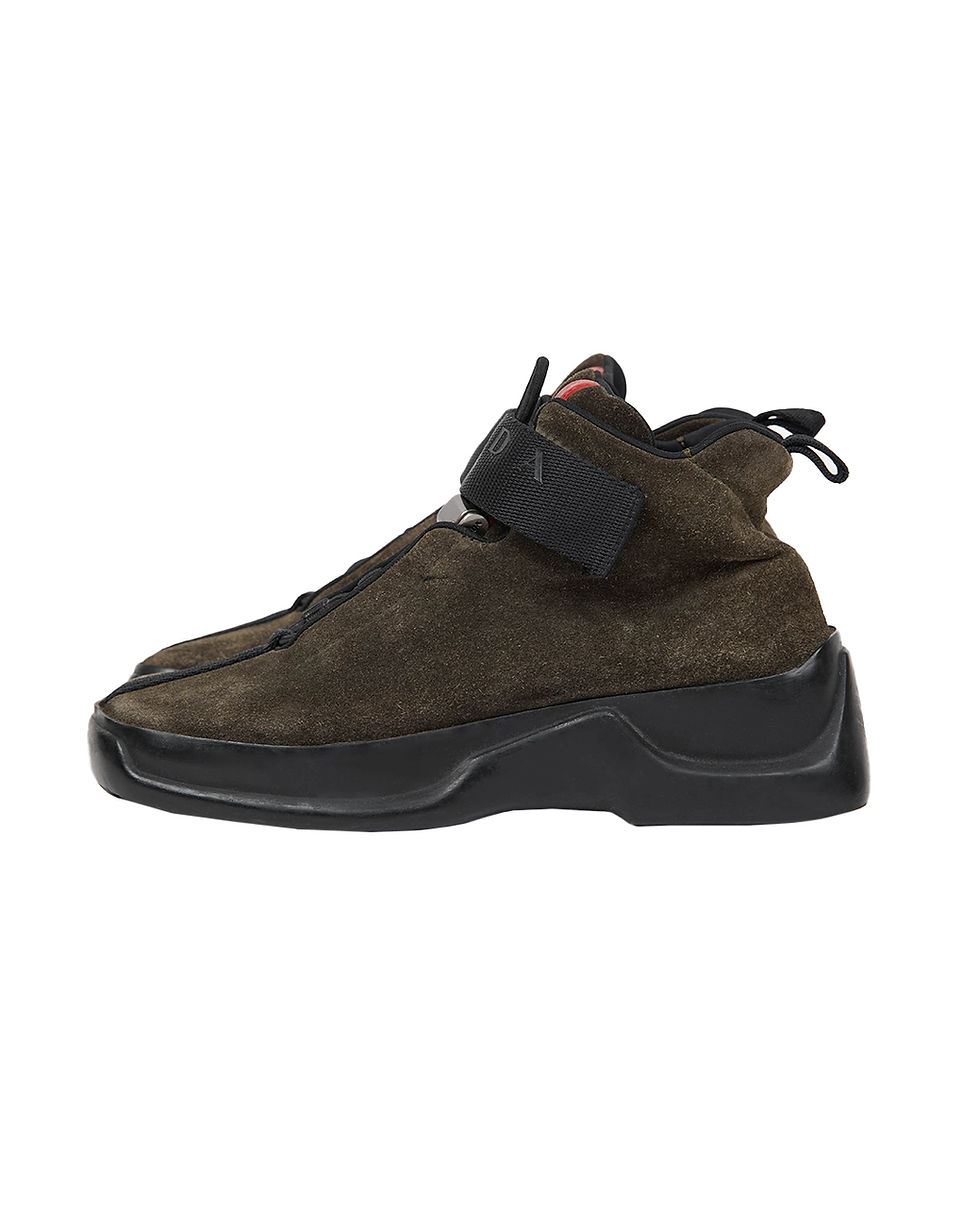 Thumbnail: Prada F/W1999 Suede Boots