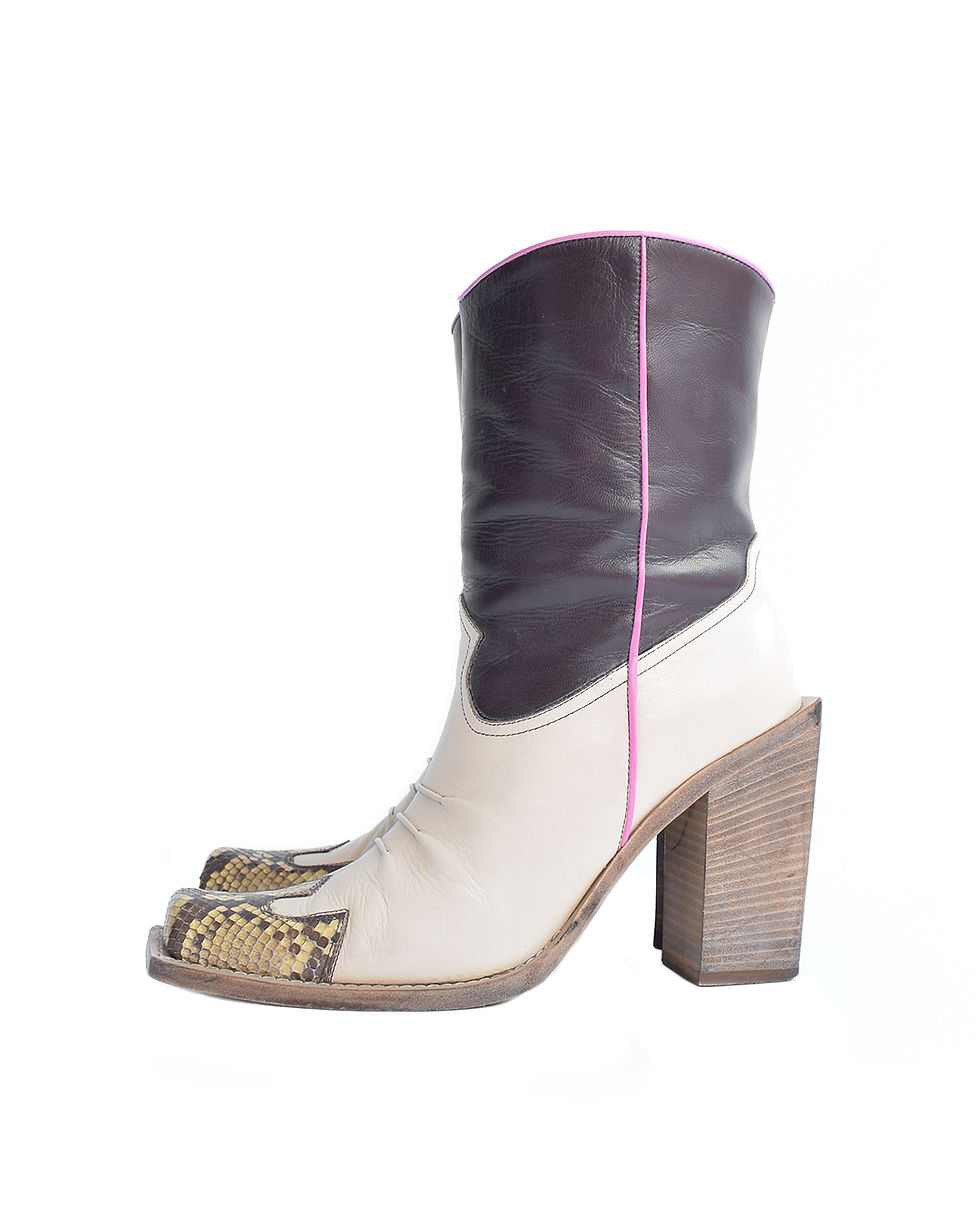 Thumbnail: Miu Miu S/S1999 Cowboy Boots