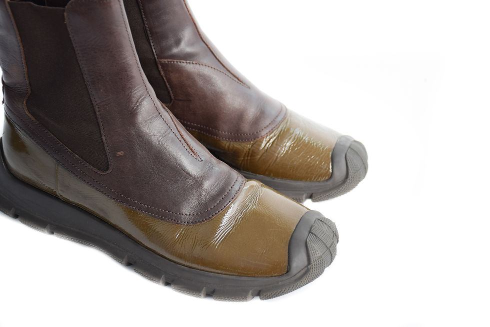 Thumbnail: Miu Miu F/W1999 Chunky Boots