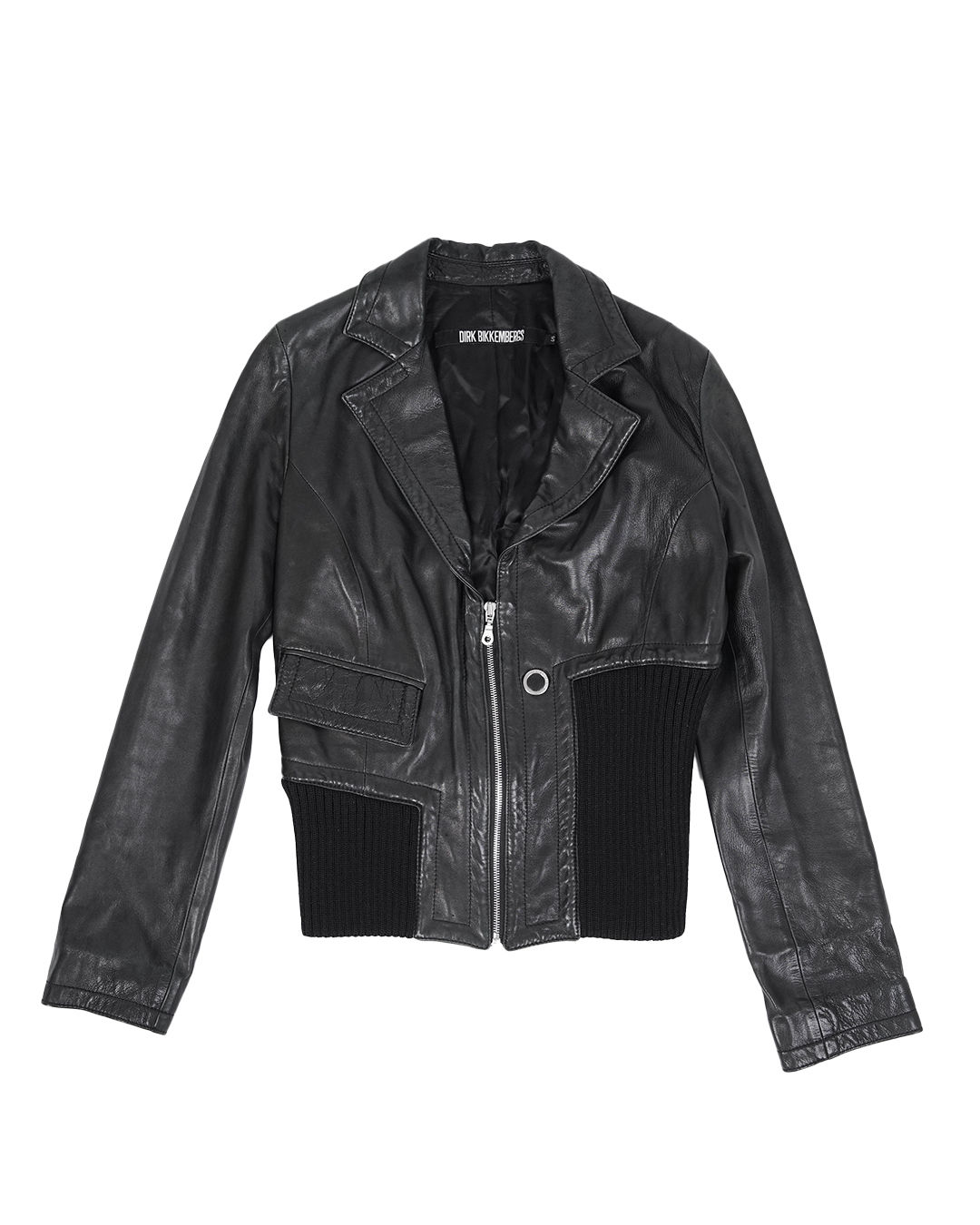 Dirk Bikkembergs F/W2003 Leather Jacket