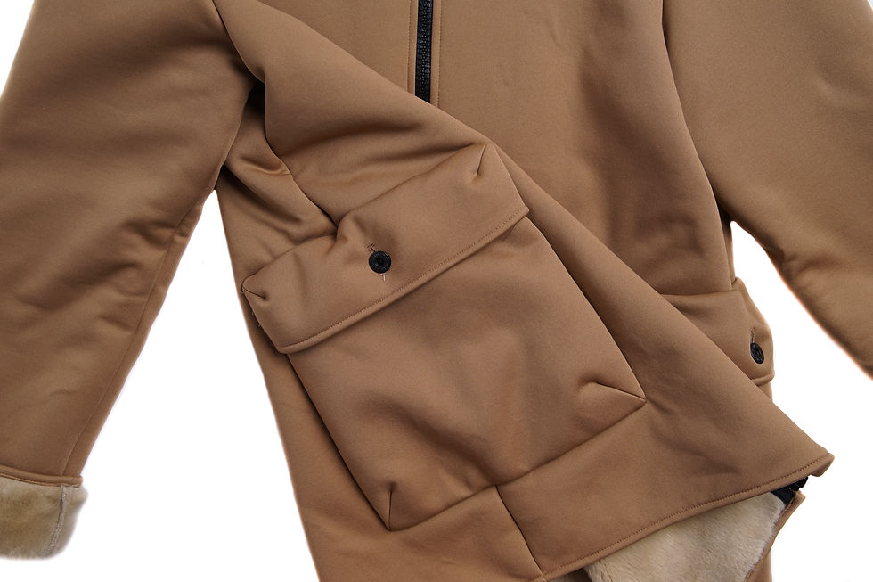 Thumbnail: Miu Miu F/W1999 Fleece Lining Coat