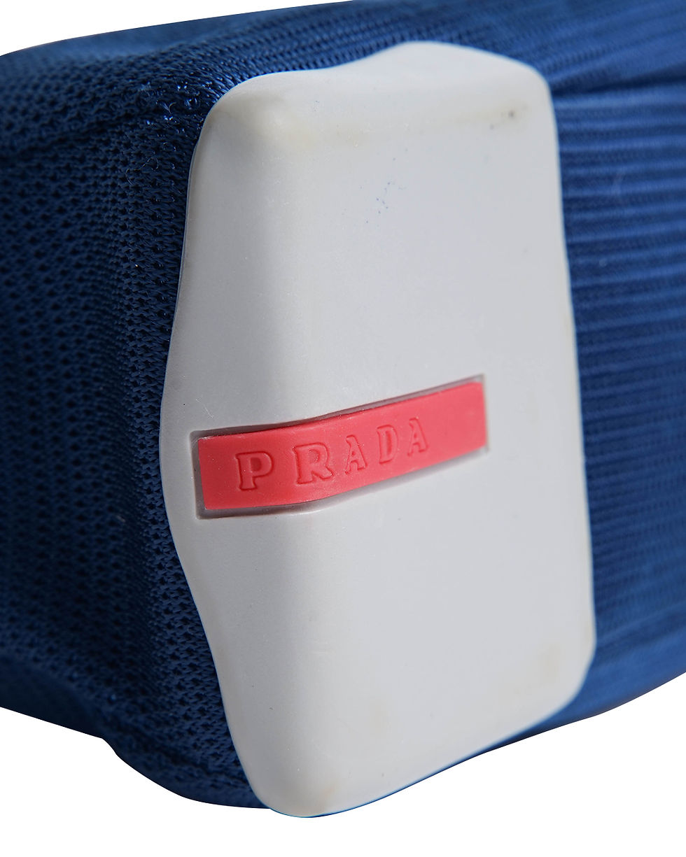 Thumbnail: Prada S/S2000 Sport Shoulder Bag in Navy