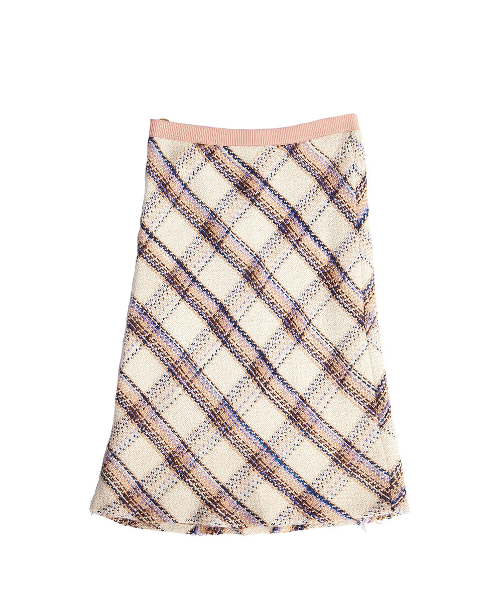 Thumbnail: Miu Miu F/W2000 Plaid Midi Skirt