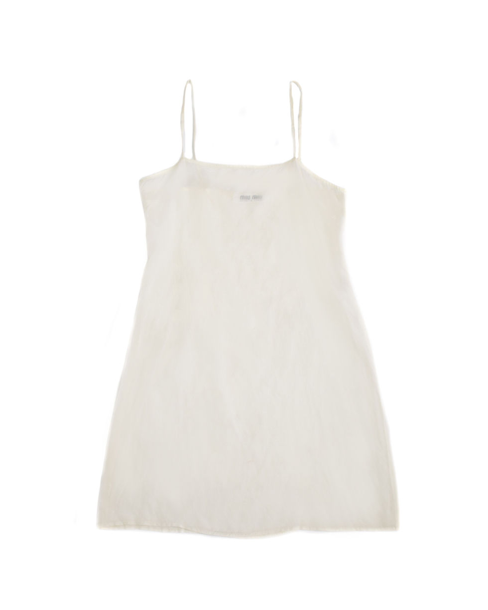Thumbnail: Miu Miu S/S1995 Sheer Mid Length Top