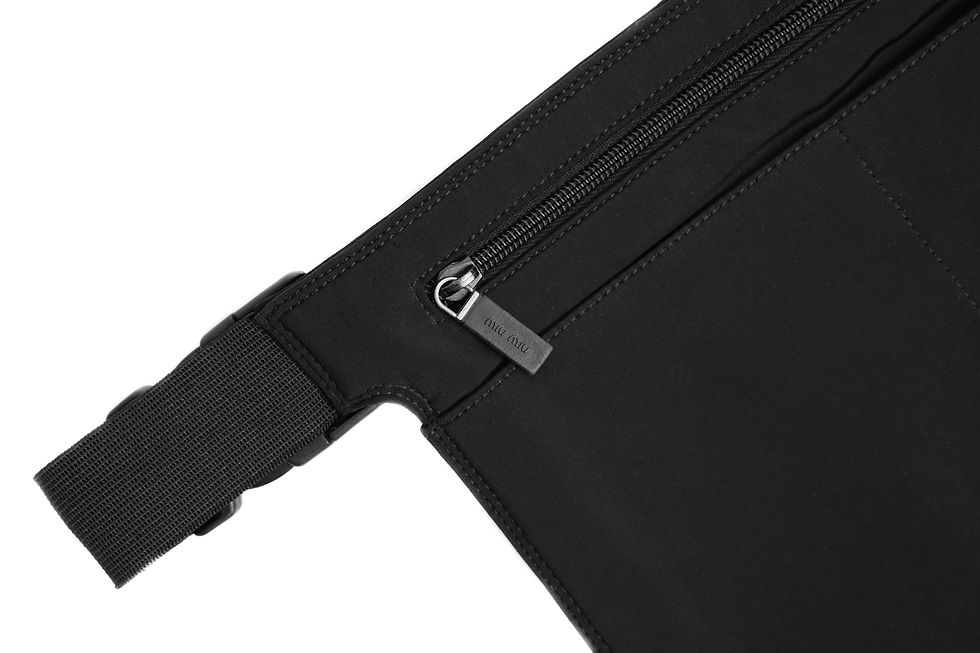 Thumbnail: Miu Miu S/S1999 Buckle Waist Bag