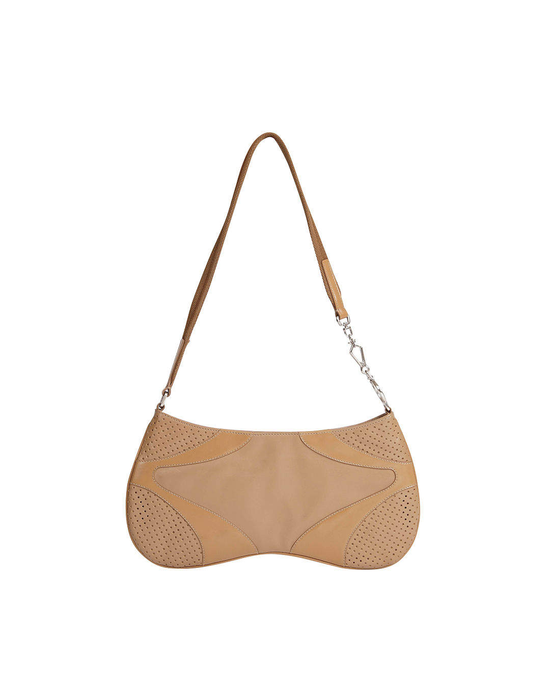 Prada S/S2000 Leather Bag in Beige