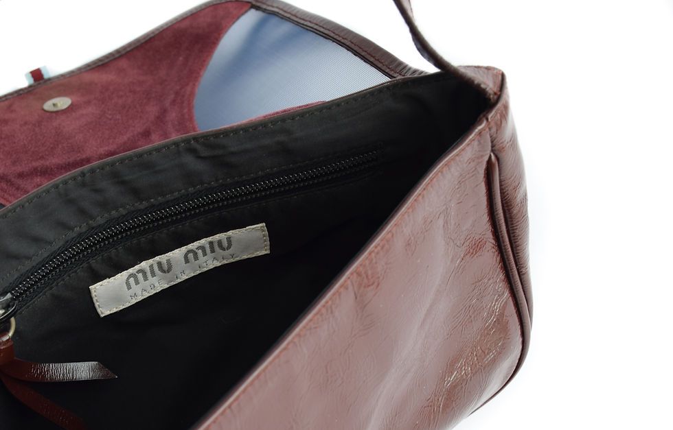 Thumbnail: Miu Miu S/S2000 Snakeskin/Mesh Bag
