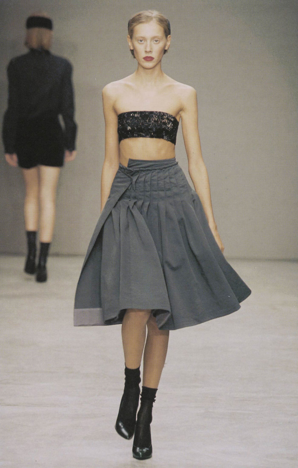 Thumbnail: Prada S/S2001 Multi-wear  Pleated Skirt
