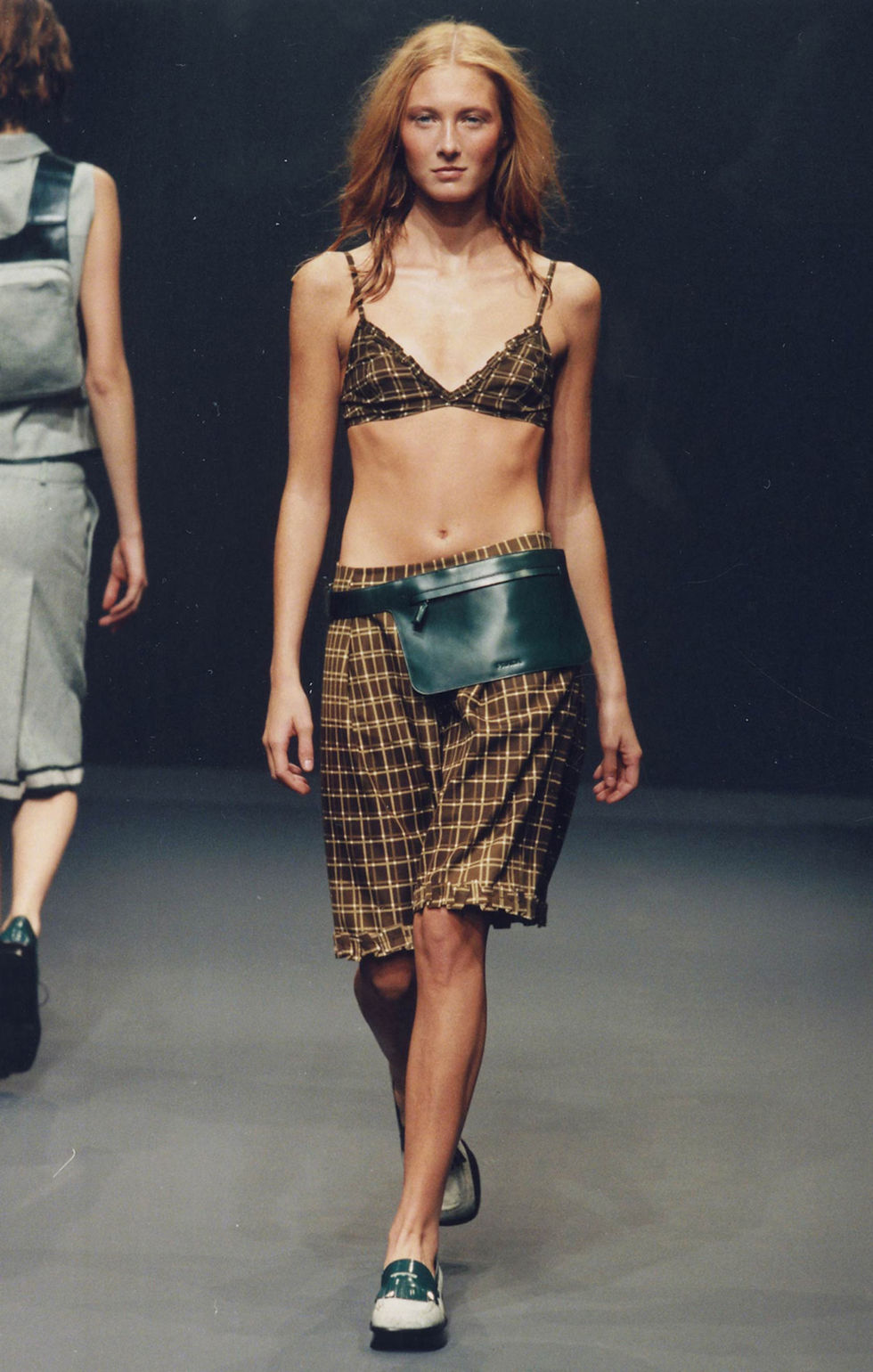 Thumbnail: Prada S/S1999 Checker Silk Dress
