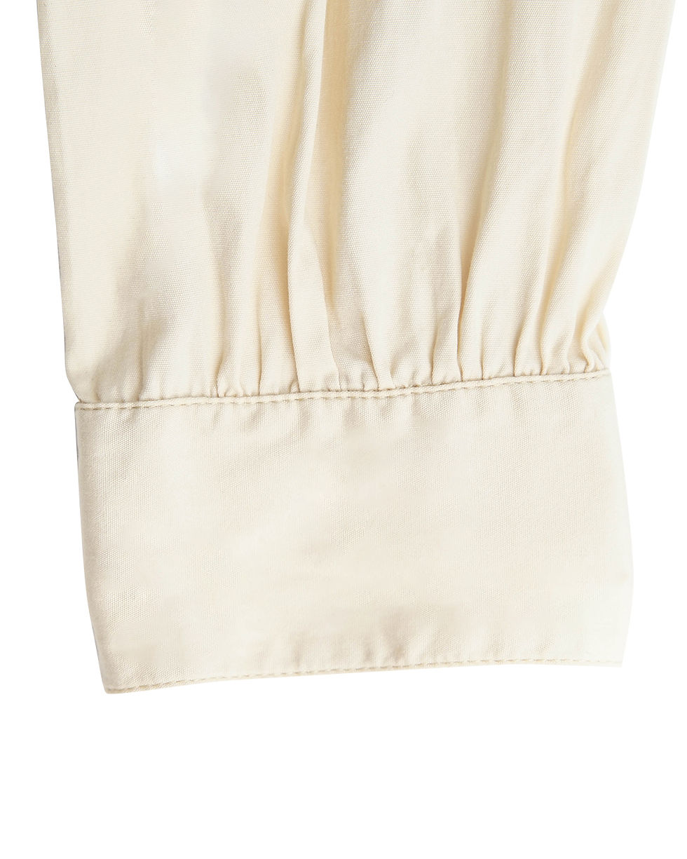 Thumbnail: Miu Miu S/S2000 Beige Buttoned Up Ruffle Shirt
