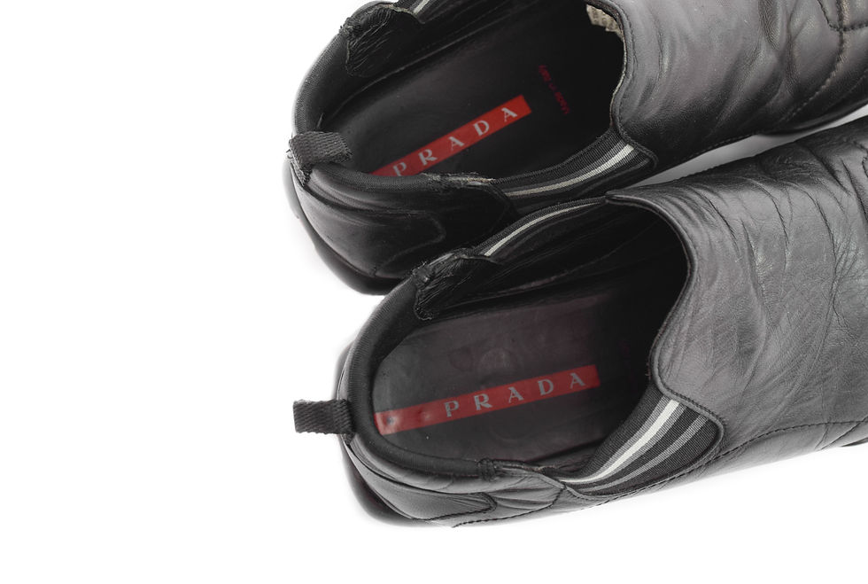 Thumbnail: Prada Sport S/S2000 Leather Bowling Shoes