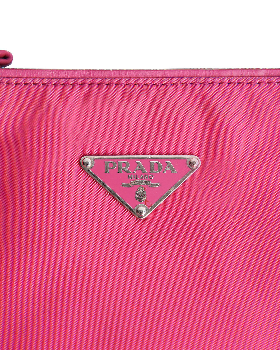 Thumbnail: Prada Pink Nylon Crossbody Bag