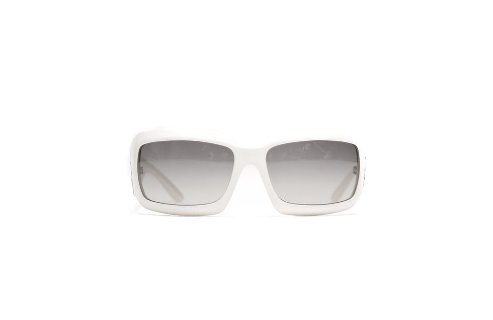 Thumbnail: Chanel White Frame Glasses