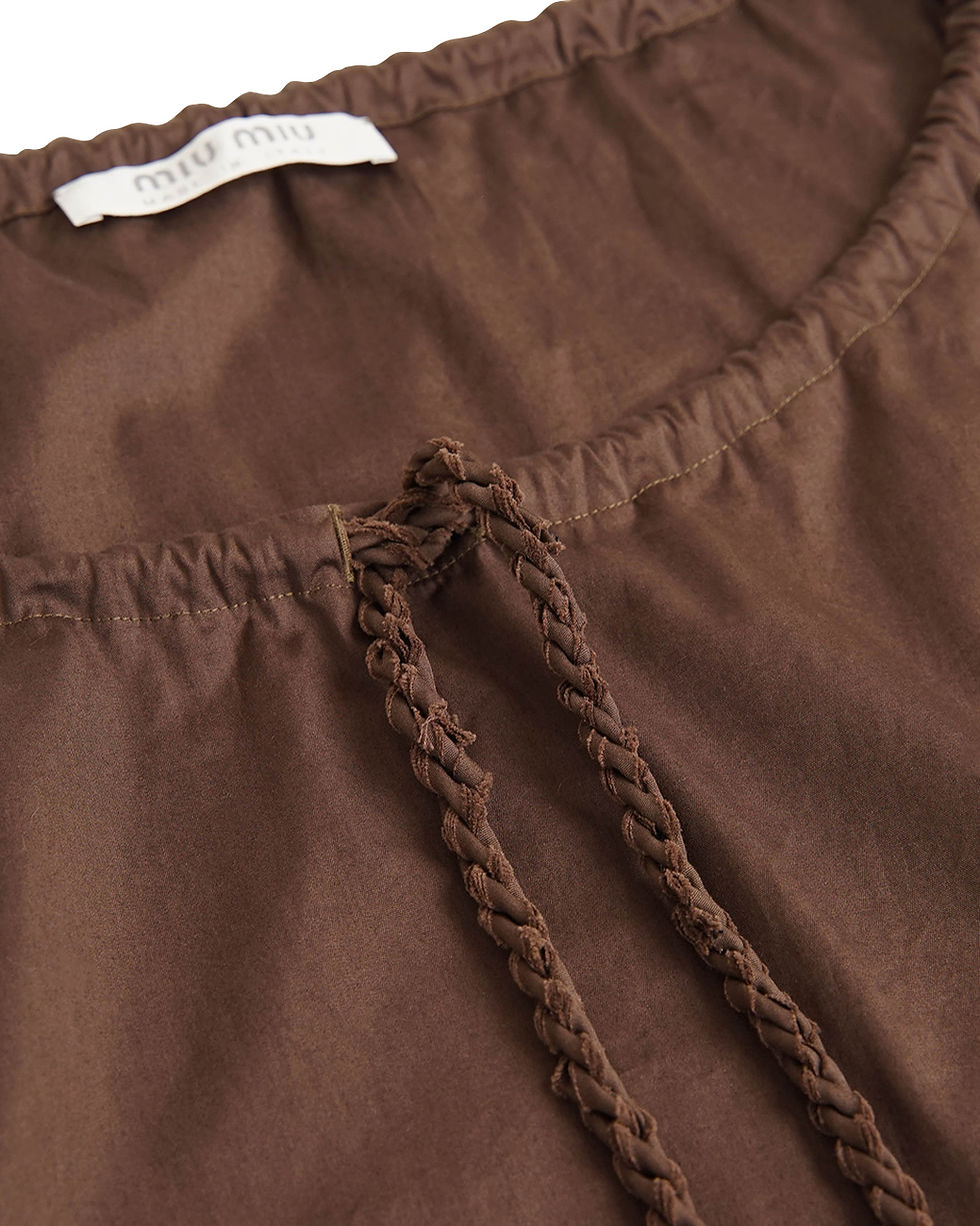 Thumbnail: Miu Miu S/S1999 Brown Top