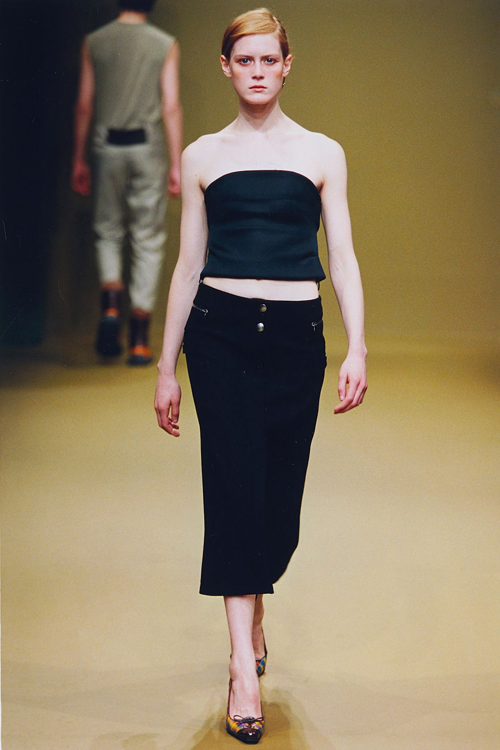 Thumbnail: Miu Miu F/W1999 Mesh Bustier