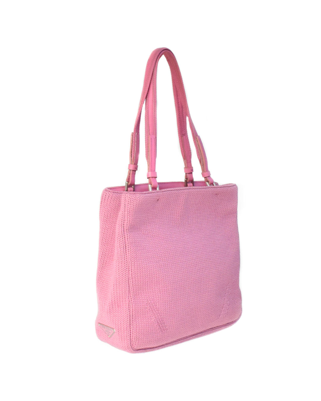 Prada F/W1999 Knit Bag in Pink