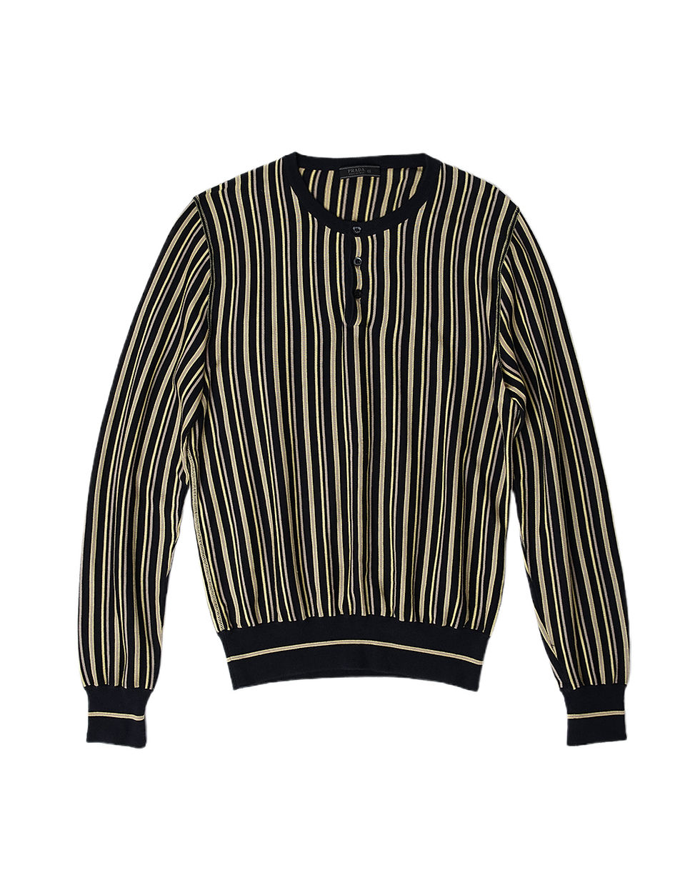 Thumbnail: Prada Early 2000s Stripe Jumper
