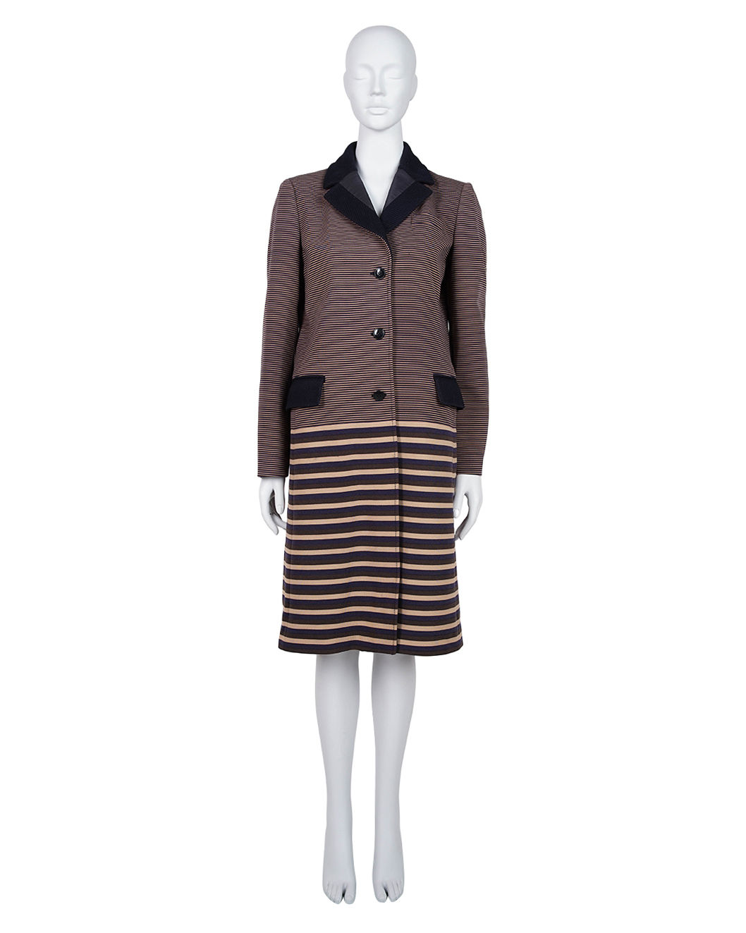 Miu Miu F/W2000 Striped Coat