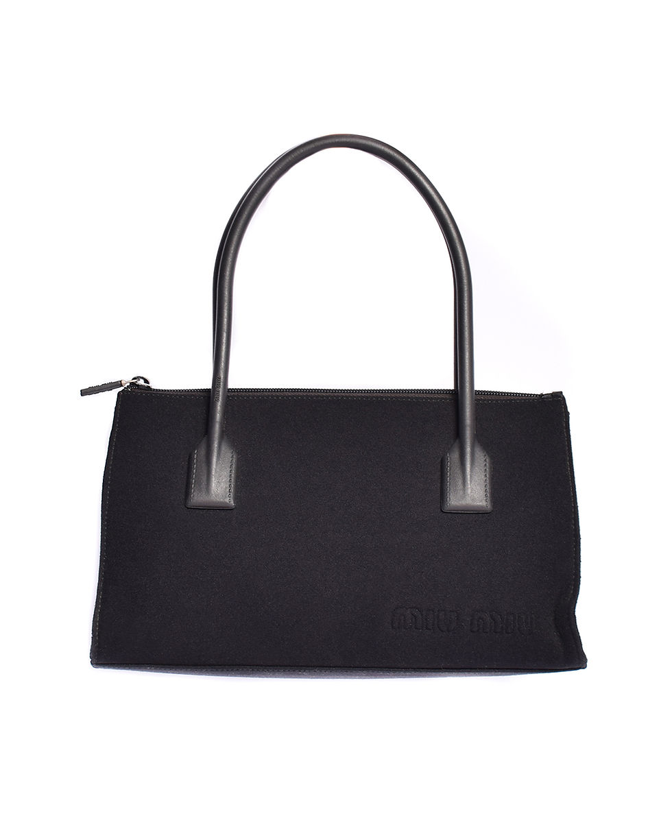 Thumbnail: Miu Miu F/W1999 Rubber Handle Bag