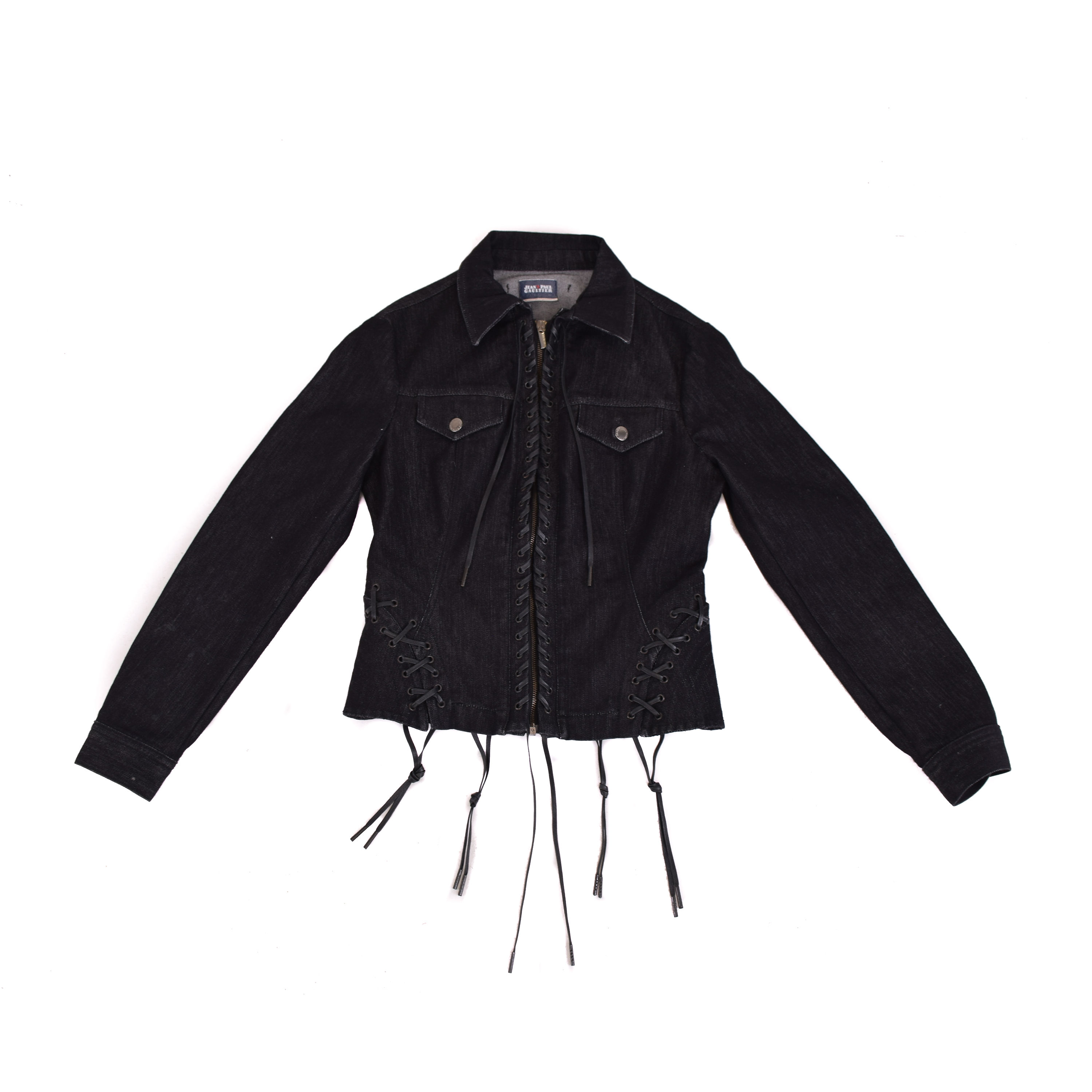 Jean Paul Gaultier Black Denim Jacket