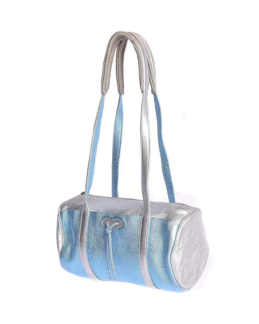 Thumbnail: Miu Miu F/W1999 Metalic Leather Bag