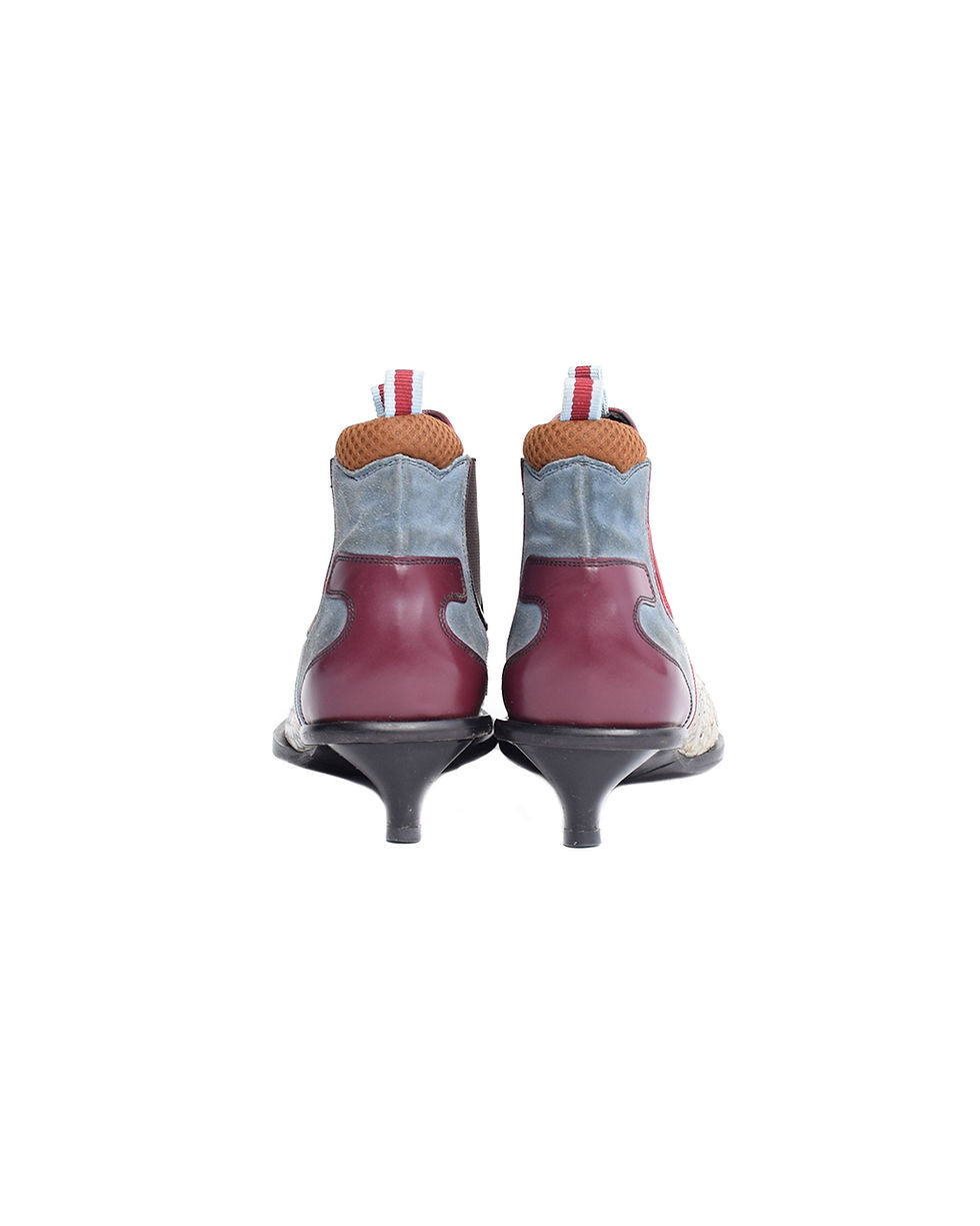 Thumbnail: Miu Miu S/S2000 Cowboy Heeled Boots