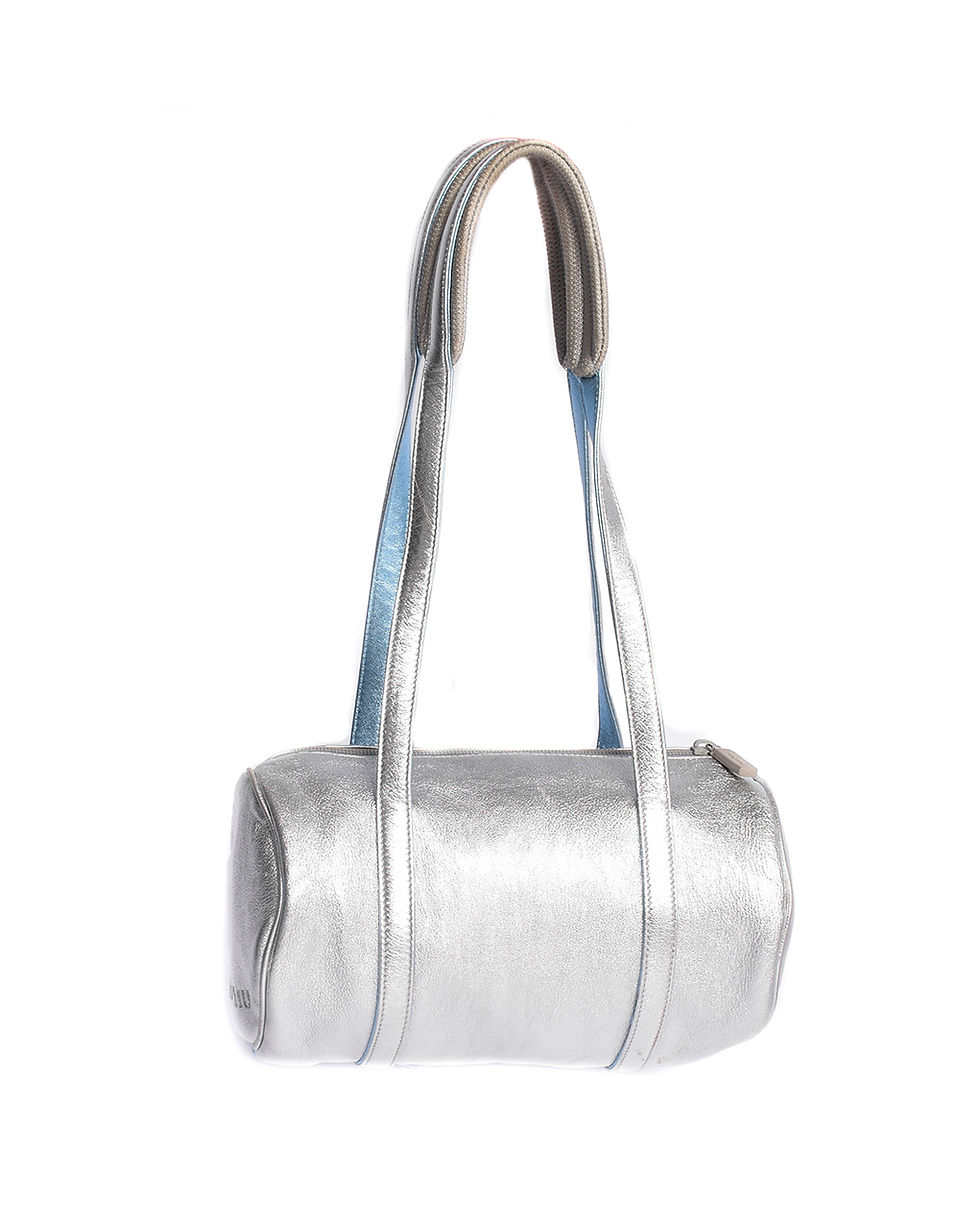 Thumbnail: Miu Miu F/W1999 Metalic Leather Bag