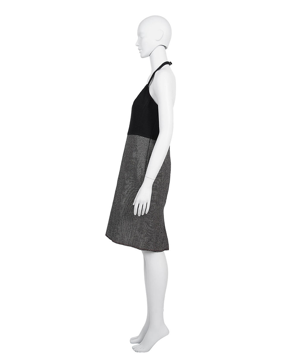 Thumbnail: Miu Miu F/W2000 Halter Neck Wool Dress