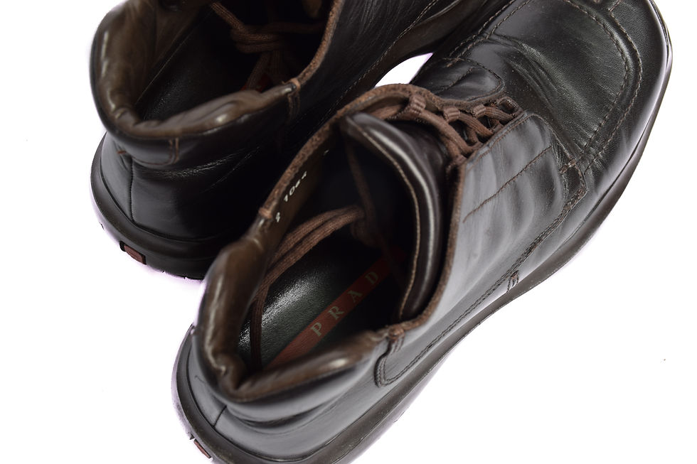 Thumbnail: Prada x Vibram Sport High Top Boots