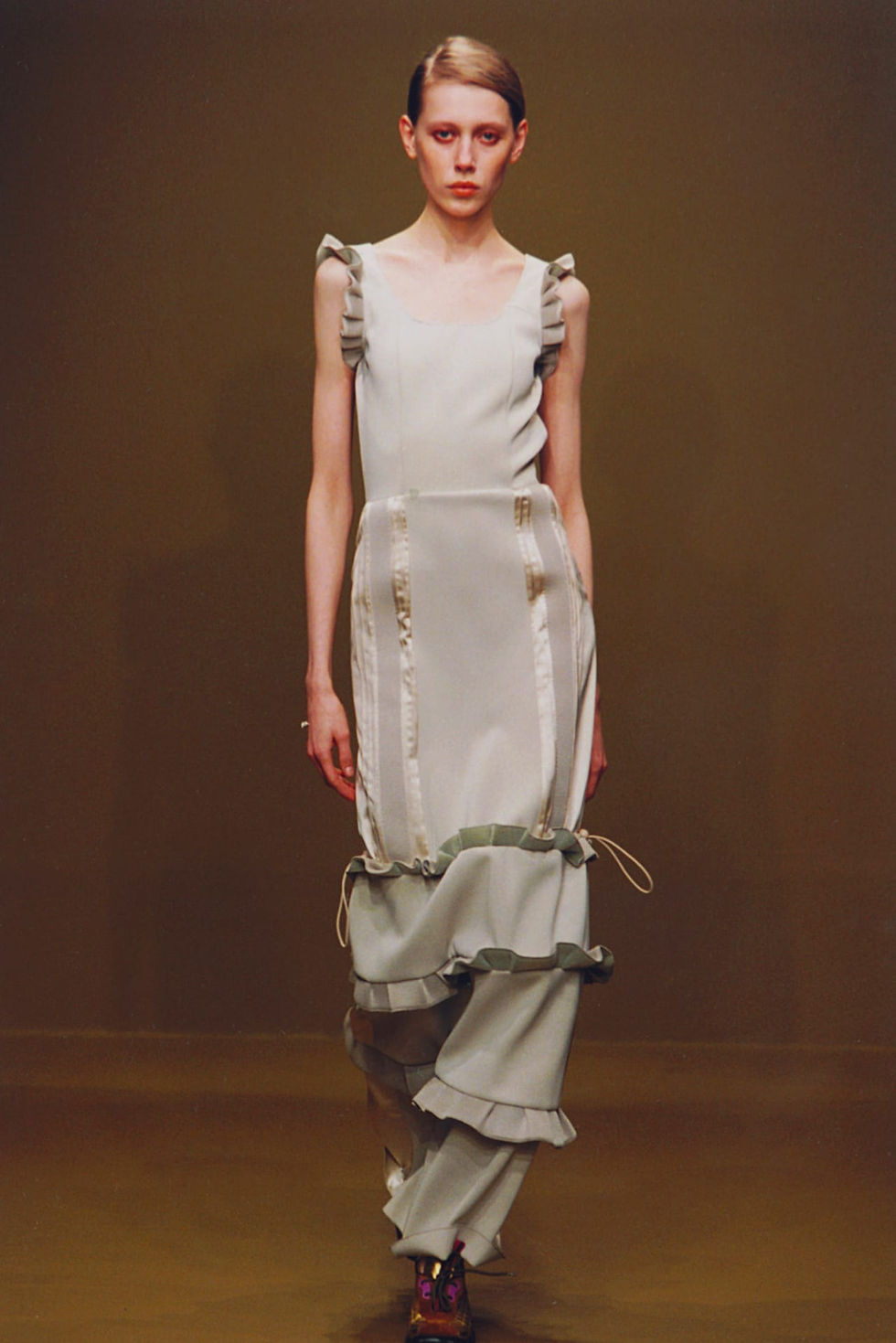 Thumbnail: Miu Miu F/W1999 Iconic Buckle Belt Tactical Dress