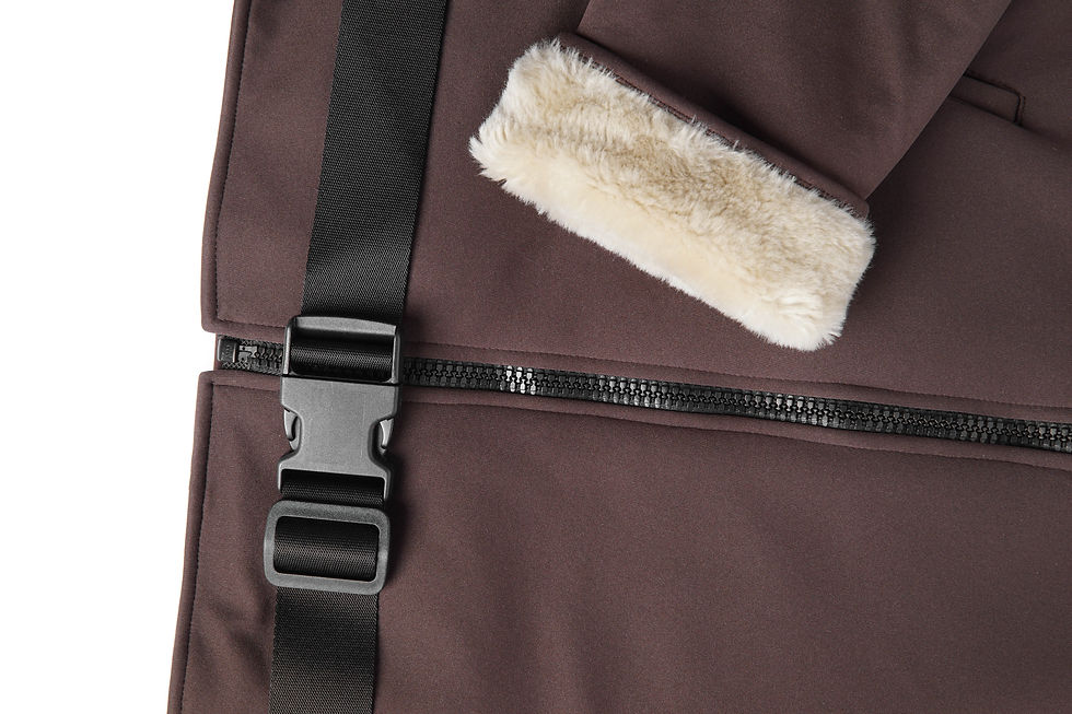Thumbnail: Miu Miu F/W1999 Fleece Lining Buckle Belt Jacket