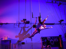 Jul 18 & 25 | Duo Trapeze Workshops with Aidan and Lexi