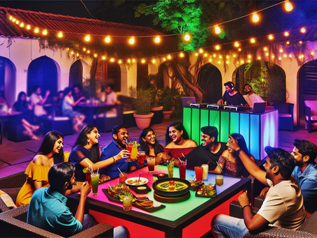 Bohemian vibes and lively atmosphere define the affordable nightlife scene in Koramangala.