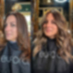 one row of 18" genius weft hair  extension