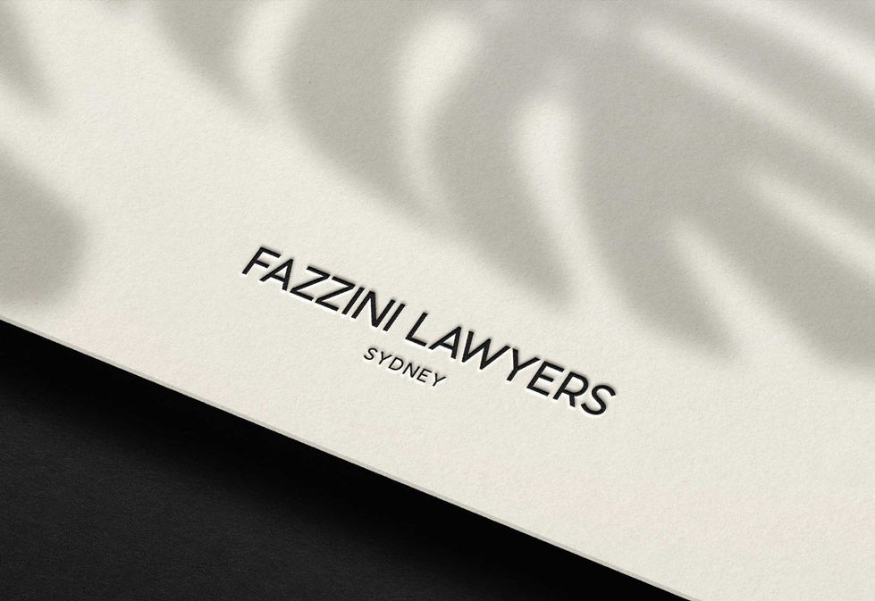 Fazzini Lawyers Logo