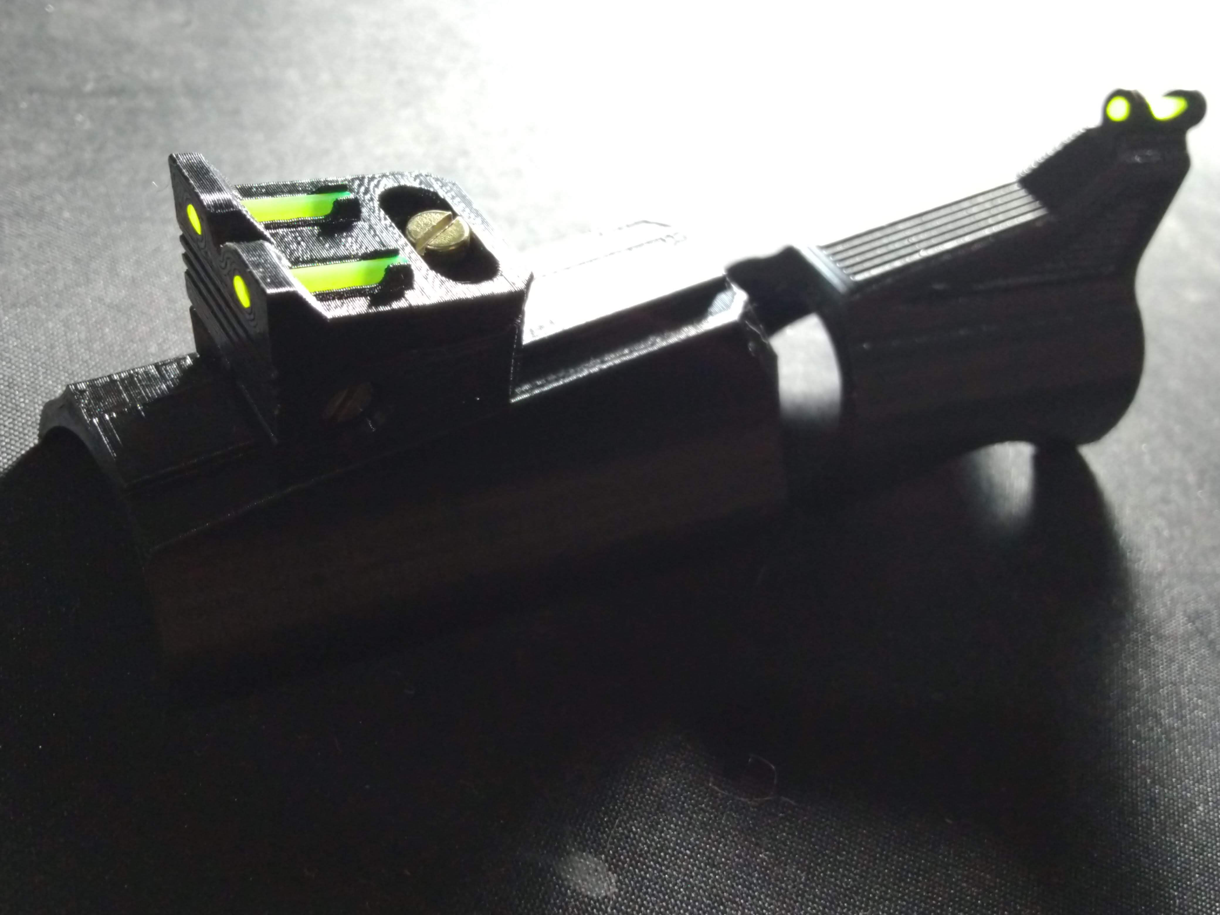 Mira com Regulagem para Espingarda Mono Tiro